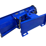 snow plow skid steer