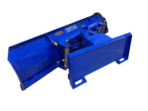 snow plow skid steer