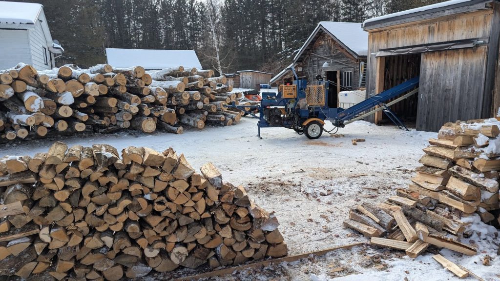 firewood processor